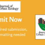 The Urban Ecology Journal Back Issues